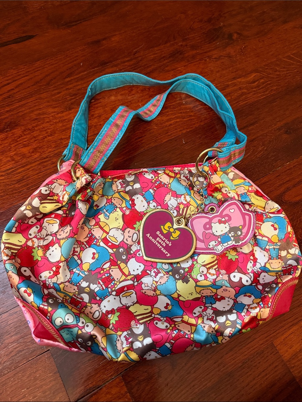 Limited Edition Sanrio 50th Anniversary Character Print Shoulder Bag